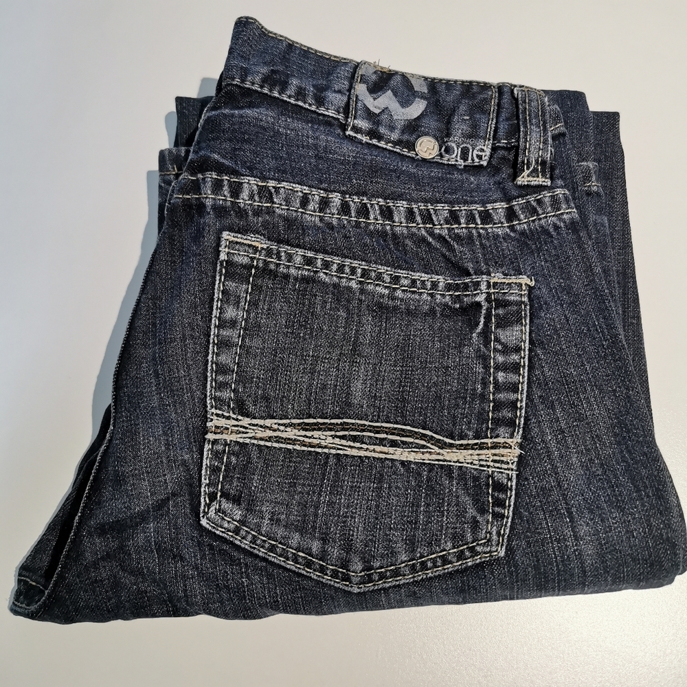 WAREHOUSE ONE | Straight Leg Jeans, Denim Blue